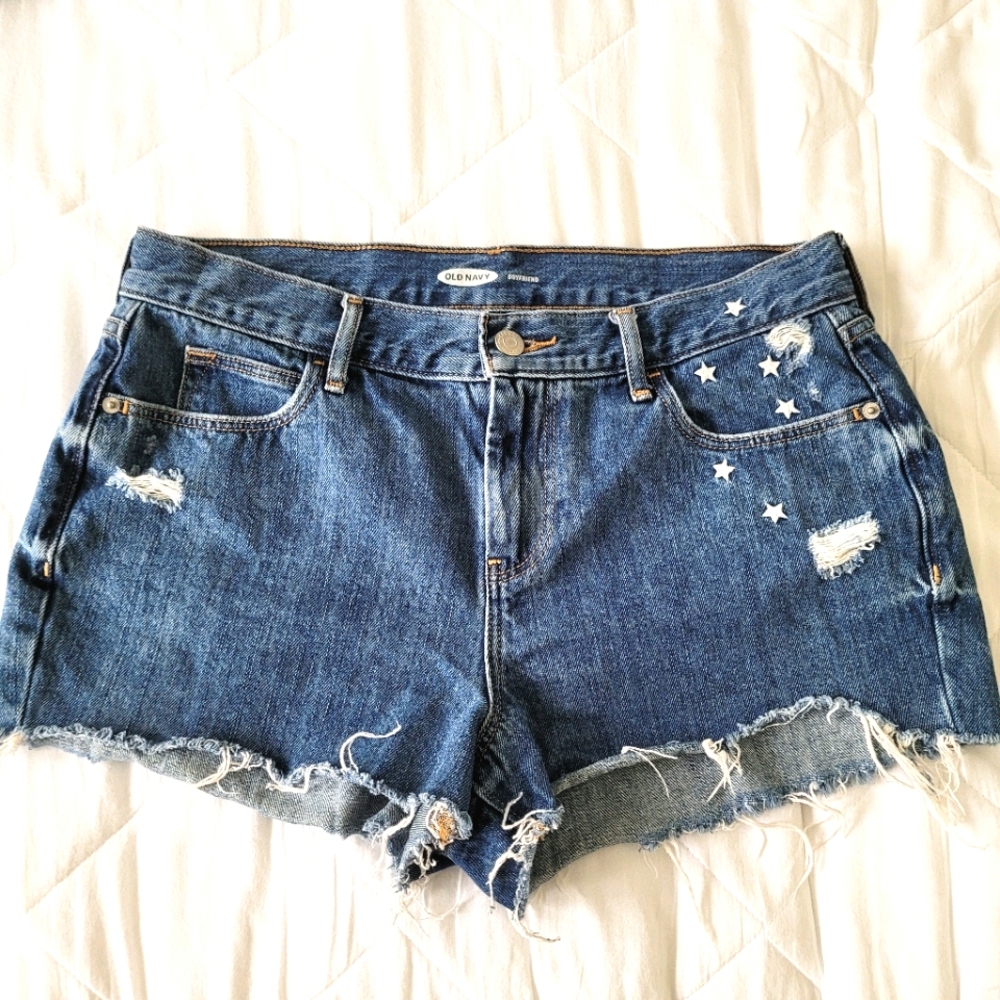 Old Navy boyfriend shorts sz 6